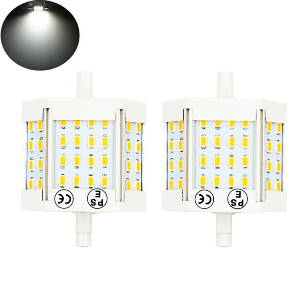 2x 78mm Dimmable LED R7S Double Ended 8W=60W J78 J Type T3 Floodlight Bulb 110V 